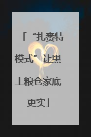 “扎赉特模式”让黑土粮仓家底更实