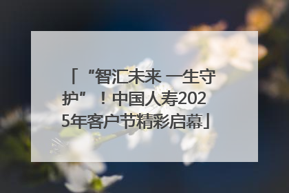 “智汇未来 一生守护”！中国人寿2025年客户节精彩启幕
