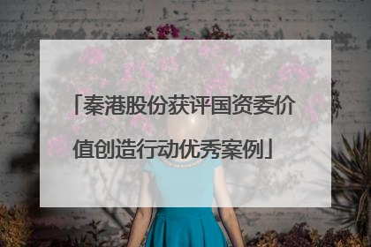 秦港股份获评国资委价值创造行动优秀案例