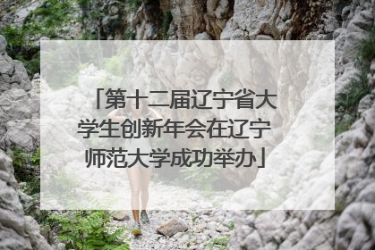 第十二届辽宁省大学生创新年会在辽宁师范大学成功举办