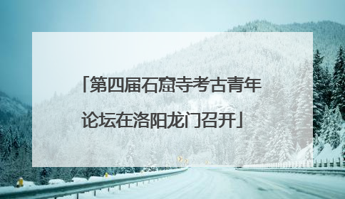 第四届石窟寺考古青年论坛在洛阳龙门召开