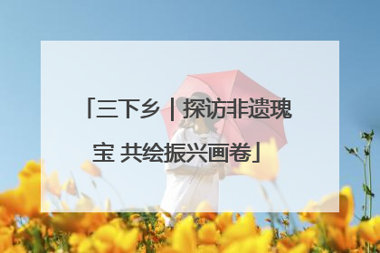 三下乡｜探访非遗瑰宝 共绘振兴画卷