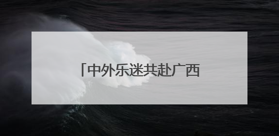 中外乐迷共赴广西县域“摇滚”之约