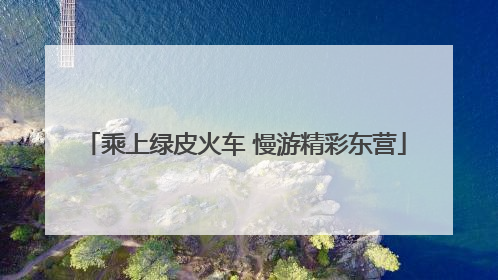乘上绿皮火车 慢游精彩东营