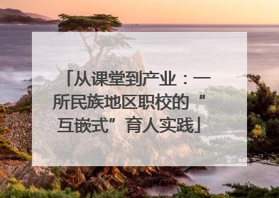 从课堂到产业：一所民族地区职校的“互嵌式”育人实践