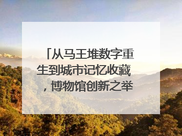 从马王堆数字重生到城市记忆收藏，博物馆创新之举如何守护历史、连接未来？
