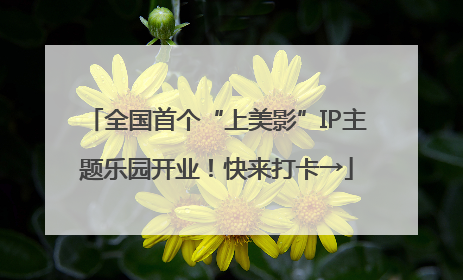 全国首个“上美影”IP主题乐园开业！快来打卡→