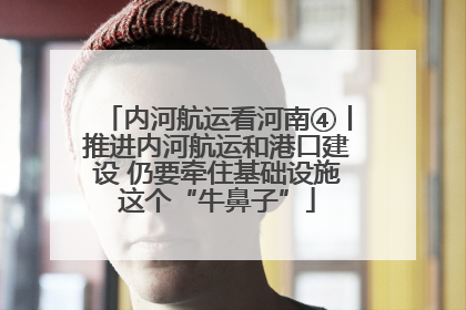内河航运看河南④丨推进内河航运和港口建设 仍要牵住基础设施这个“牛鼻子”