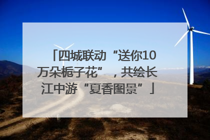 四城联动“送你10万朵栀子花”，共绘长江中游“夏香图景”