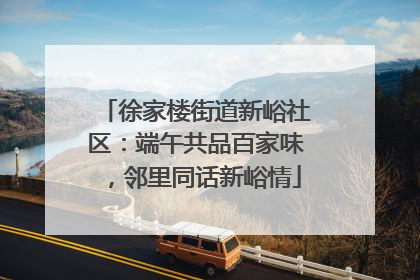 徐家楼街道新峪社区：端午共品百家味，邻里同话新峪情