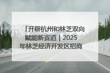 开辟杭州和林芝双向赋能新赛道｜2025年林芝经济开发区招商引资（杭州）推介展销活动在杭举办
