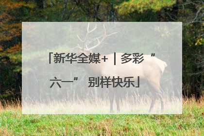 新华全媒+｜多彩“六一” 别样快乐