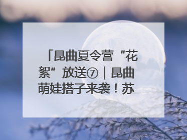 昆曲夏令营“花絮”放送⑦｜昆曲萌娃搭子来袭！苏州“小昆迷”姐弟期待同台演绎“姑苏水磨调”