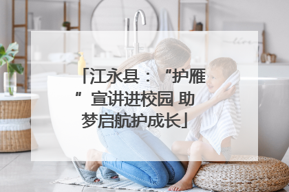 江永县：“护雁”宣讲进校园 助梦启航护成长