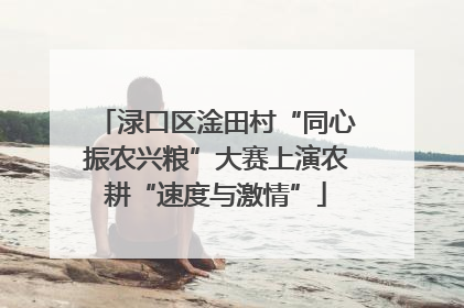 渌口区淦田村“同心振农兴粮”大赛上演农耕“速度与激情”