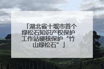 湖北省十堰市首个绿松石知识产权保护工作站硬核保护“竹山绿松石”