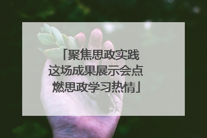 聚焦思政实践 这场成果展示会点燃思政学习热情