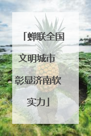 蝉联全国文明城市 彰显济南软实力