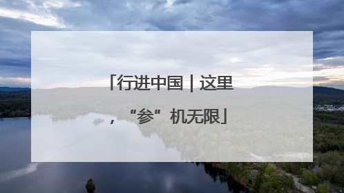 行进中国｜这里，“参”机无限
