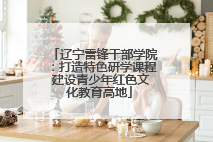辽宁雷锋干部学院：打造特色研学课程 建设青少年红色文化教育高地