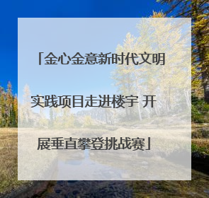 金心金意新时代文明实践项目走进楼宇 开展垂直攀登挑战赛