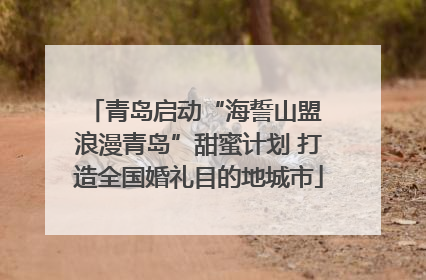 青岛启动“海誓山盟 浪漫青岛”甜蜜计划 打造全国婚礼目的地城市