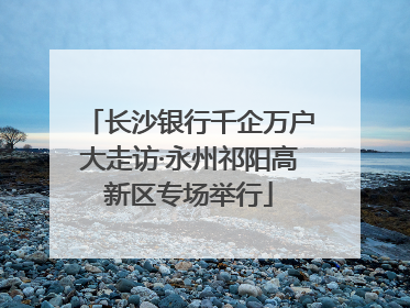 长沙银行千企万户大走访·永州祁阳高新区专场举行