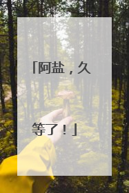 阿盐，久等了！