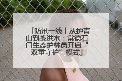 防汛一线丨从护青山到战洪水：常德石门生态护林员开启“双重守护”模式