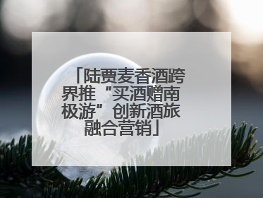 陆贾麦香酒跨界推“买酒赠南极游”创新酒旅融合营销