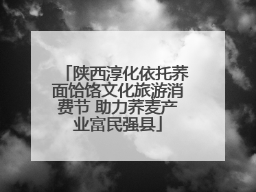 陕西淳化依托荞面饸饹文化旅游消费节 助力荞麦产业富民强县