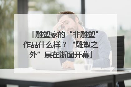 雕塑家的“非雕塑”作品什么样？“雕塑之外”展在浙图开幕
