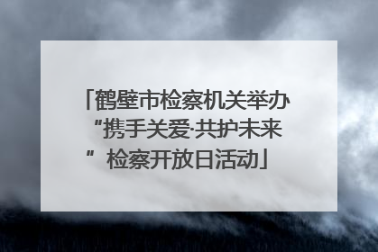 鹤壁市检察机关举办“携手关爱·共护未来”检察开放日活动